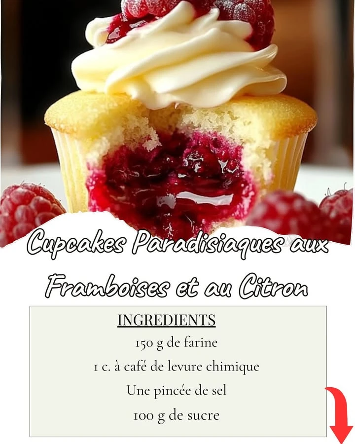 Les cupcakes paradisiaques aux framboises et au citron sont une délicieuse gâterie sucrée qui ravira les papilles de tous. Avec leur moelleux parfait et leur saveur fruitée, ces cupcakes sont idéaux pour toute occasion, que ce soit un anniversaire, un goûter entre amis ou un simple repas en famille.