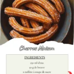 Churros Homemade Crispy and Soft