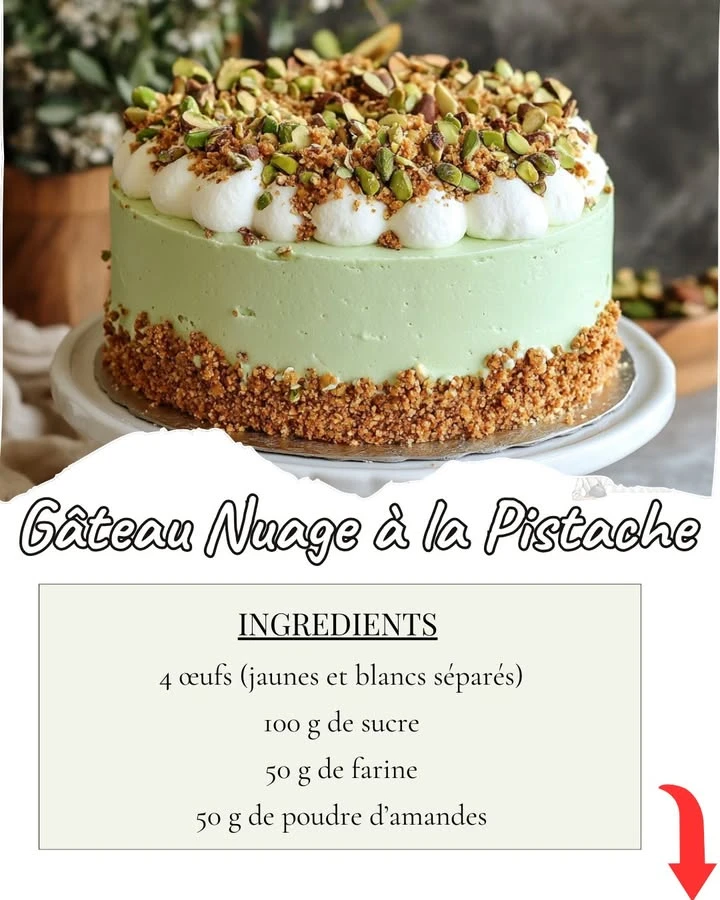 Le Gâteau Nuage à la Pistache est un dessert léger et aéré qui ravira vos papilles. Avec sa texture moelleuse et sa délicieuse crème pistache, ce gâteau est parfait pour toute occasion. Que ce soit pour un anniversaire, un dîner entre amis ou simplement pour se faire plaisir, ce gâteau sera toujours une excellente option.