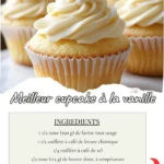 Meilleur Cupcake à la Vanille