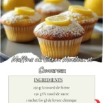 Muffins au Citron Moelleux et Savoureux