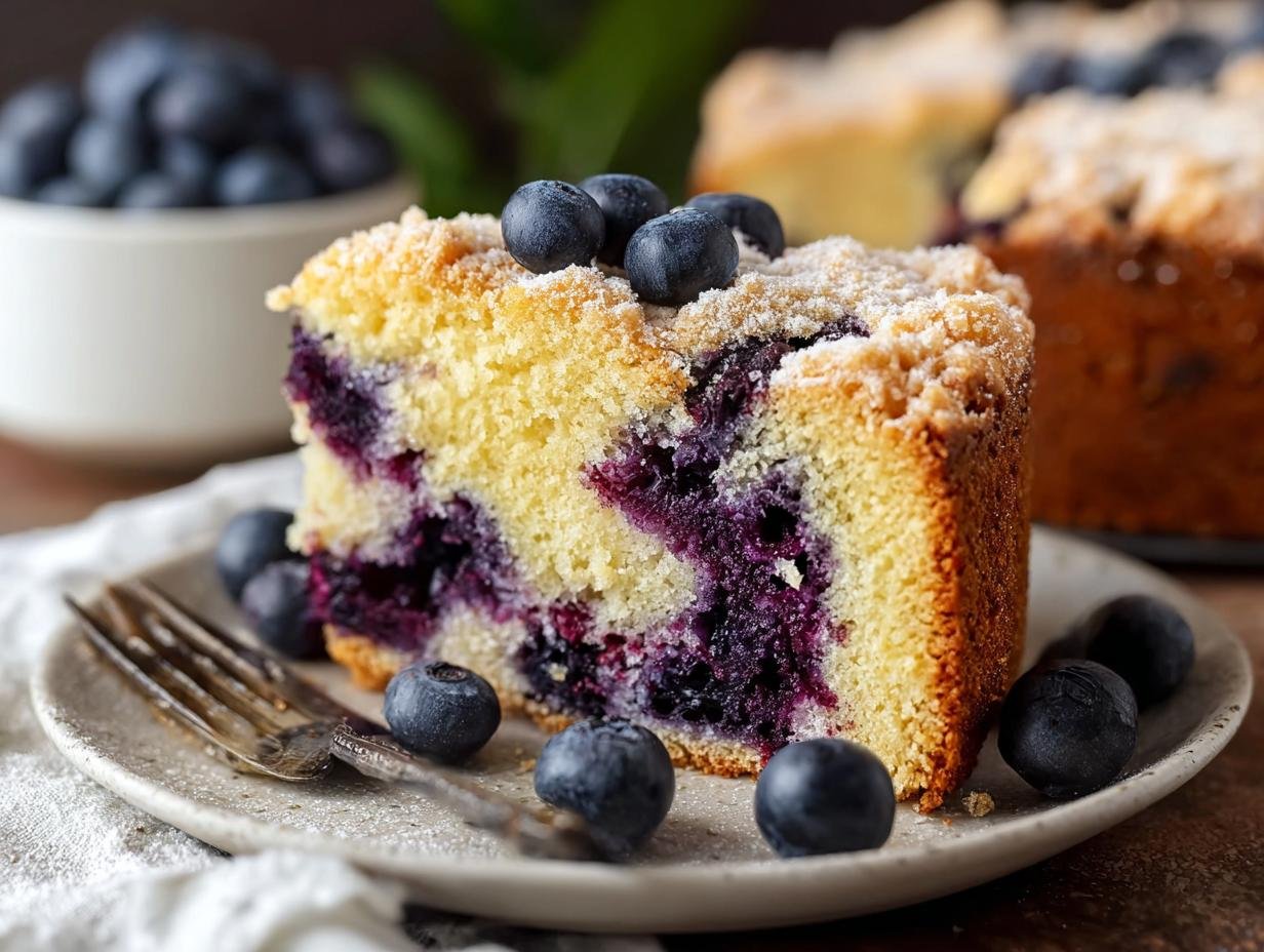 Amazing Blueberry Coffee Cake Recipe - Blueberry Coffee Cake - main visual representation