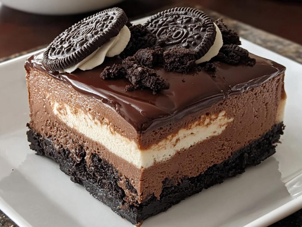 Chocolate Oreo Cheesecake Incredible