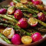 Amazing Roasted Asparagus Radishes Mustard Delight 4 Roasted Asparagus Radishes Mustard