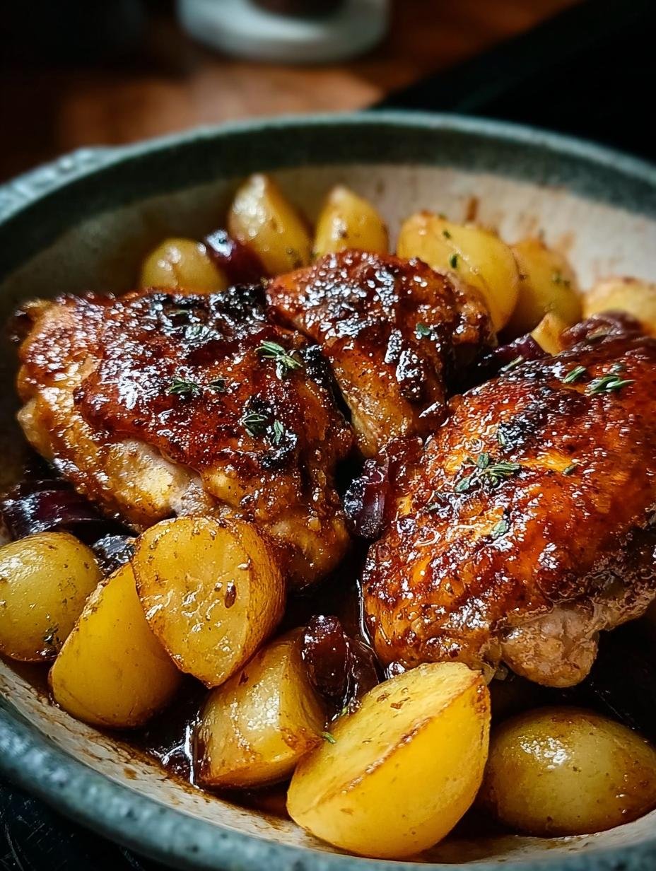 Apple Cider Glazed Chicken