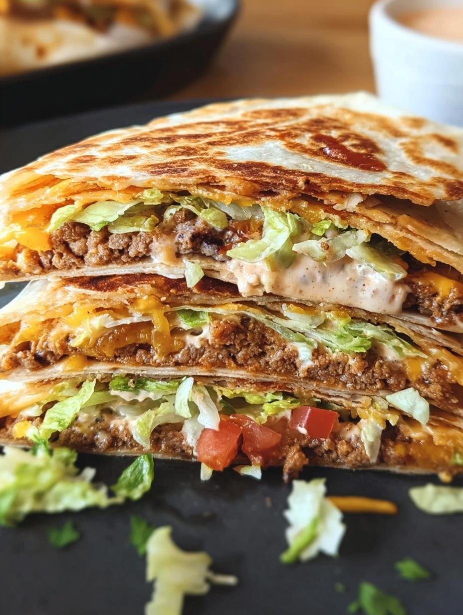 Big Mac Crunchwrap Supreme: Amazing 30-Min Meal - Big Mac Crunchwrap Supreme - additional detail