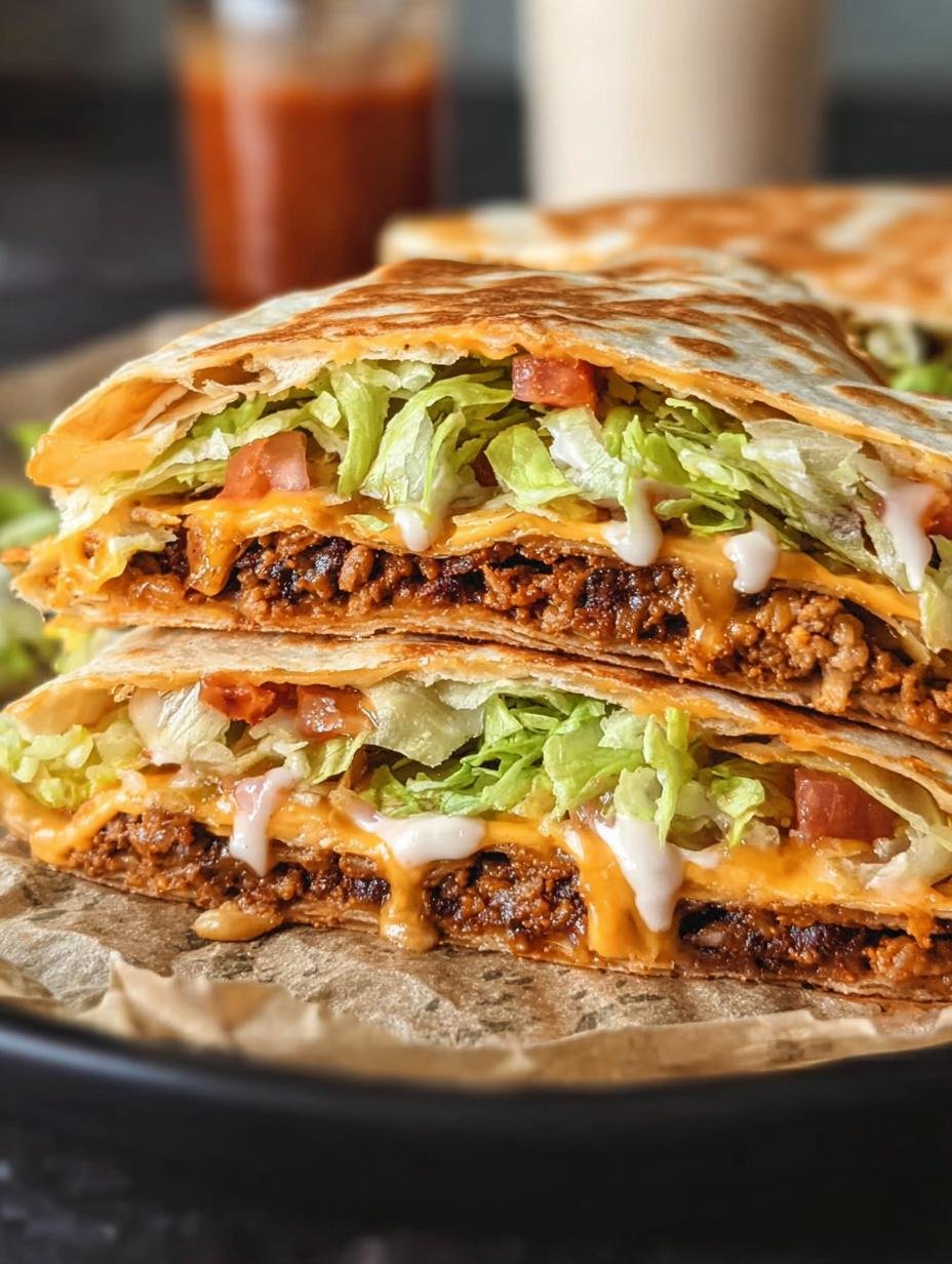 Big Mac Crunchwrap Supreme: Amazing 30-Min Meal - Big Mac Crunchwrap Supreme - additional detail