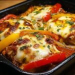 Cheesy Baked Fajita Chicken: Easy Comfort Dinner 4 Cheesy Baked Fajita Chicken