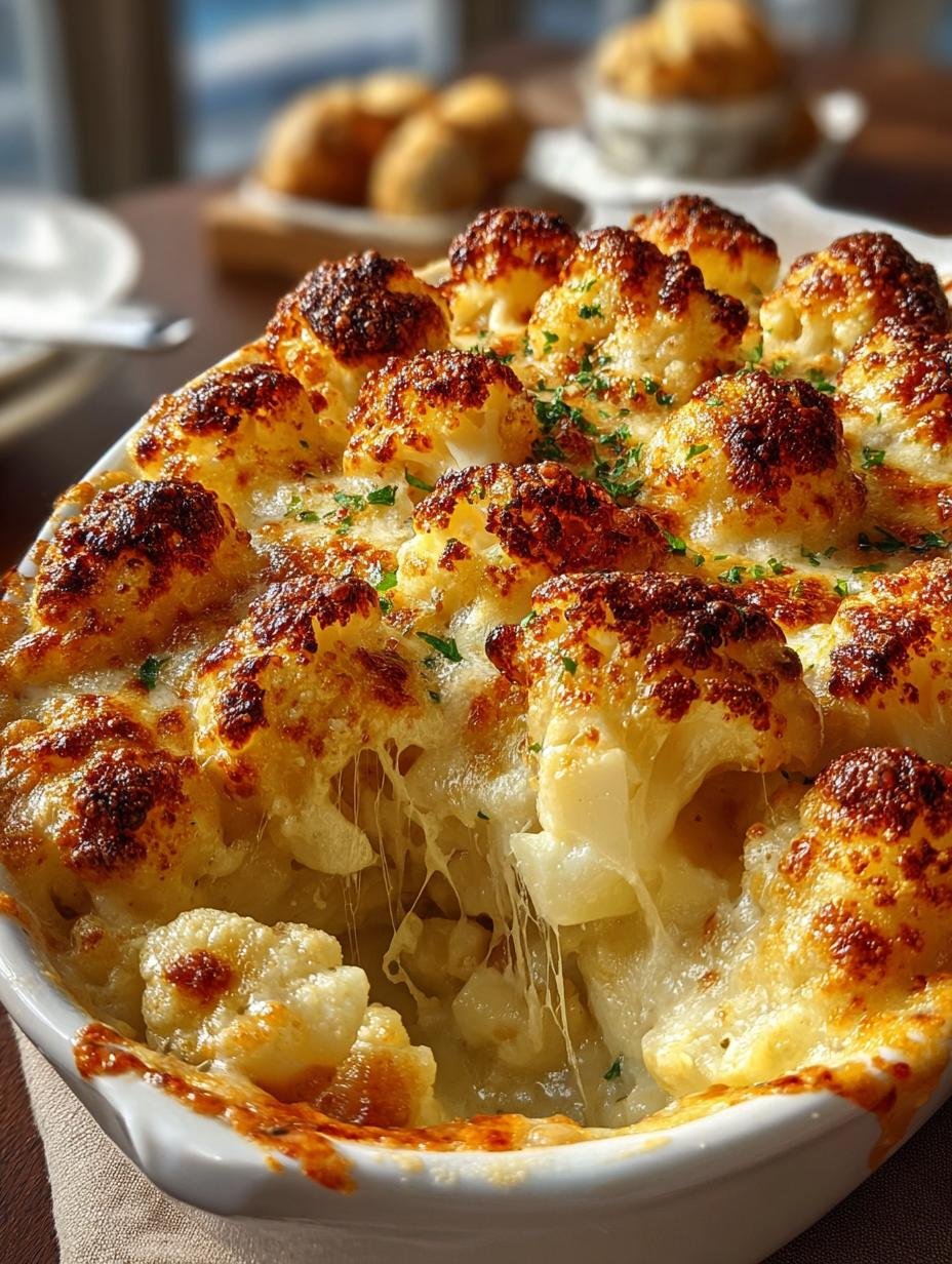 Best Creamy Cauliflower Gratin with Gruyère for Thanksgiving - Creamy Cauliflower Gratin with - main visual representation