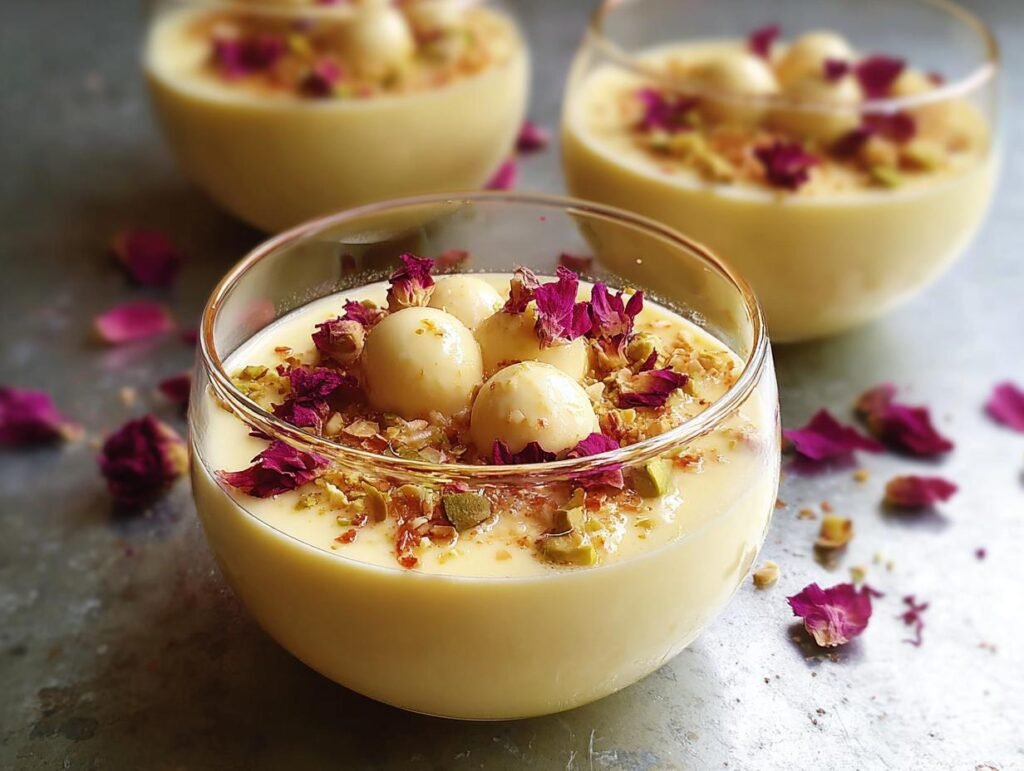 Custard Rasgulla