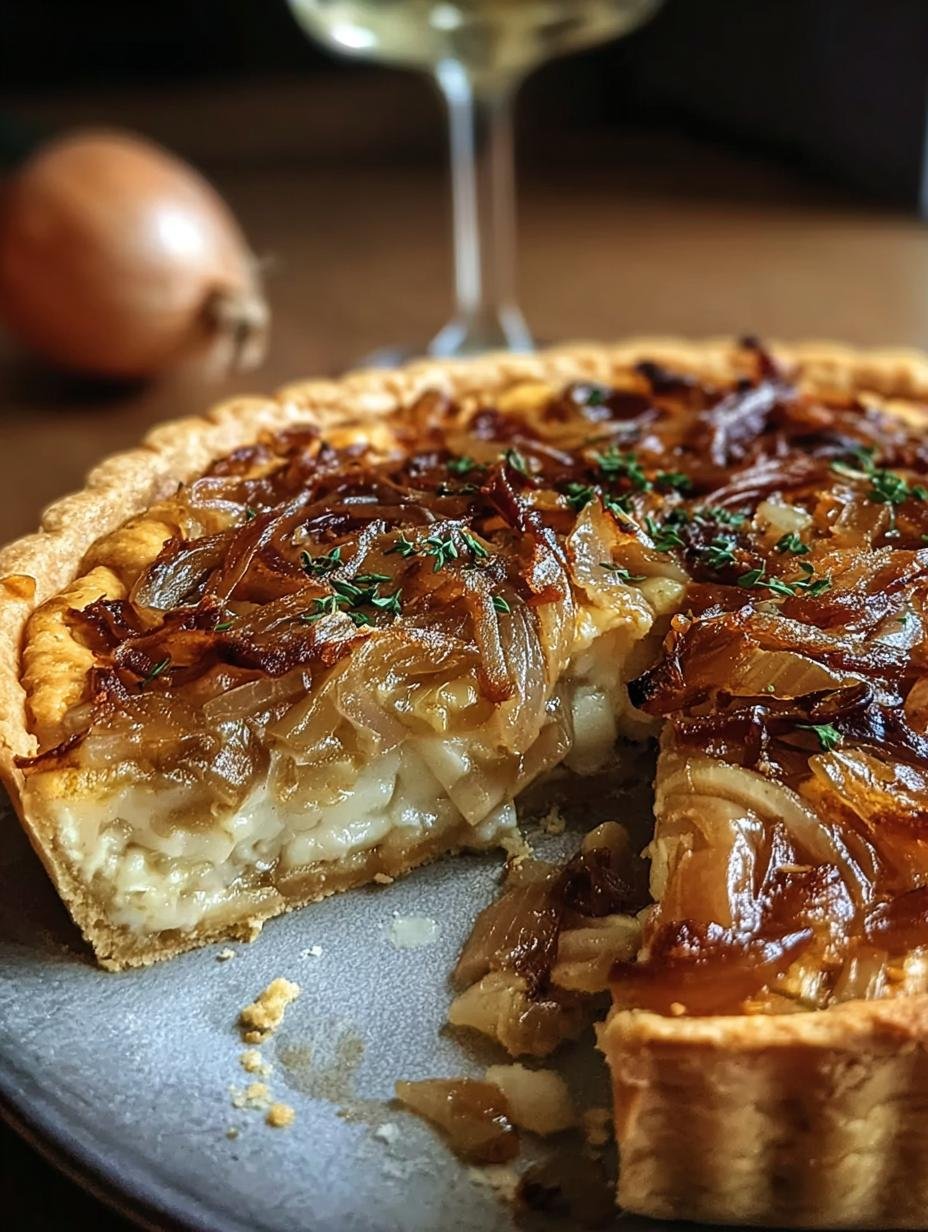 Perfect German Onion Tart: 1 Amazing Recipe - German Onion Tart - additional detail