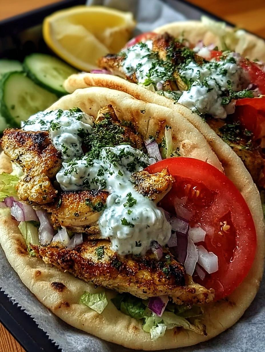 Incredible Greek Chicken Gyros: 7 Tasty Tips - Greek Chicken Gyros Incredible - assembled gyro