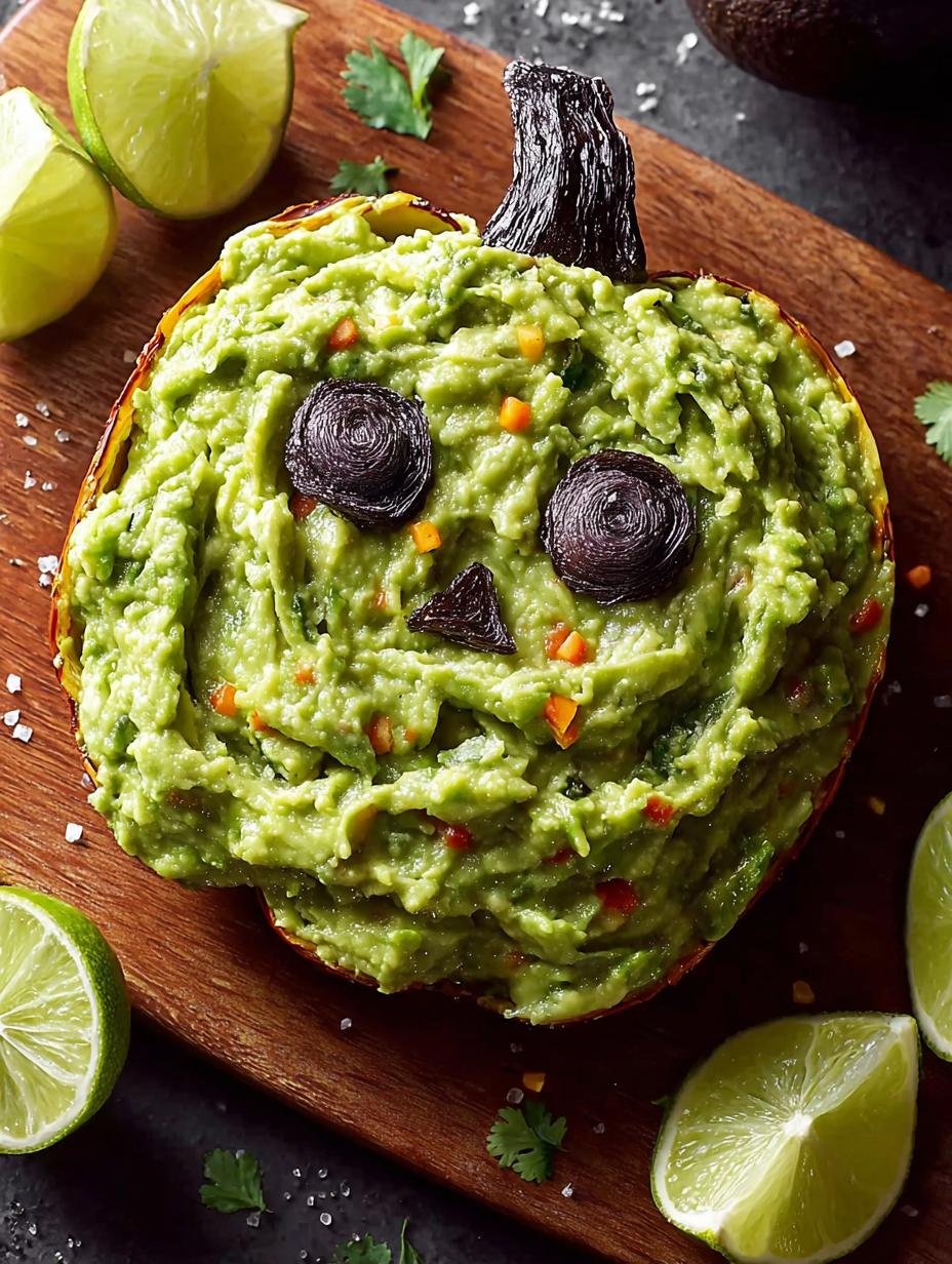 Halloween Guacamole: 5 Spooky Variations to Try 2 Halloween Guacamole: 5 Spooky Variations to Try - Halloween Guacamole - main visual representation