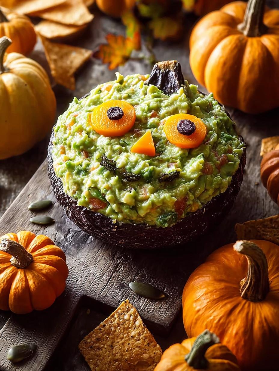 Halloween Guacamole: 5 Spooky Variations to Try 3 Halloween Guacamole: 5 Spooky Variations to Try - Halloween Guacamole - additional detail