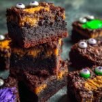 Halloween Monster Brownies: 1 Fudgy, Spooky Treat 4 Halloween Monster Brownies