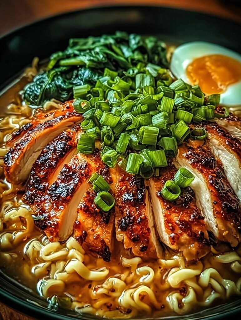 Irresistible Fiery Chicken Ramen