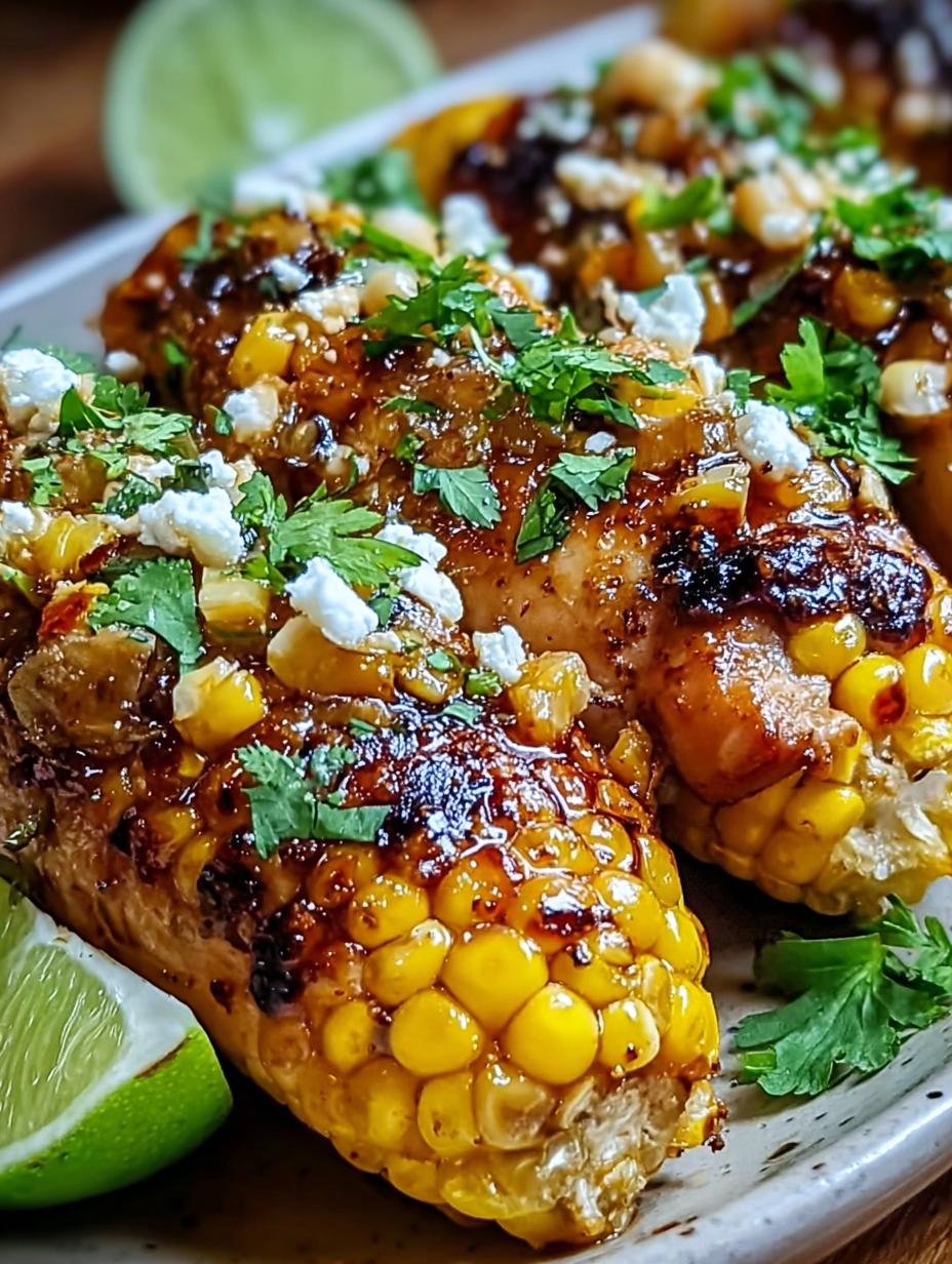 Amazing Mexican Street Corn Chicken: 10 Min Prep - Mexican Street Corn Chicken - main visual representation
