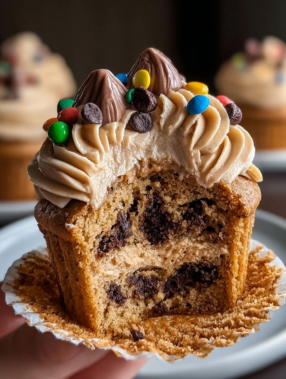 Monster Cookie Dough Cupcakes: Pure Bliss - Monster Cookie Dough Cupcakes - main visual representation