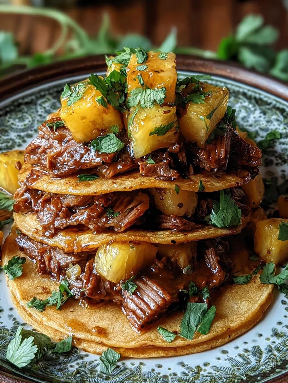 Pastor Tacos Pineapple: Flavorful & Easy Recipe - Pastor Tacos Pineapple - additional detail