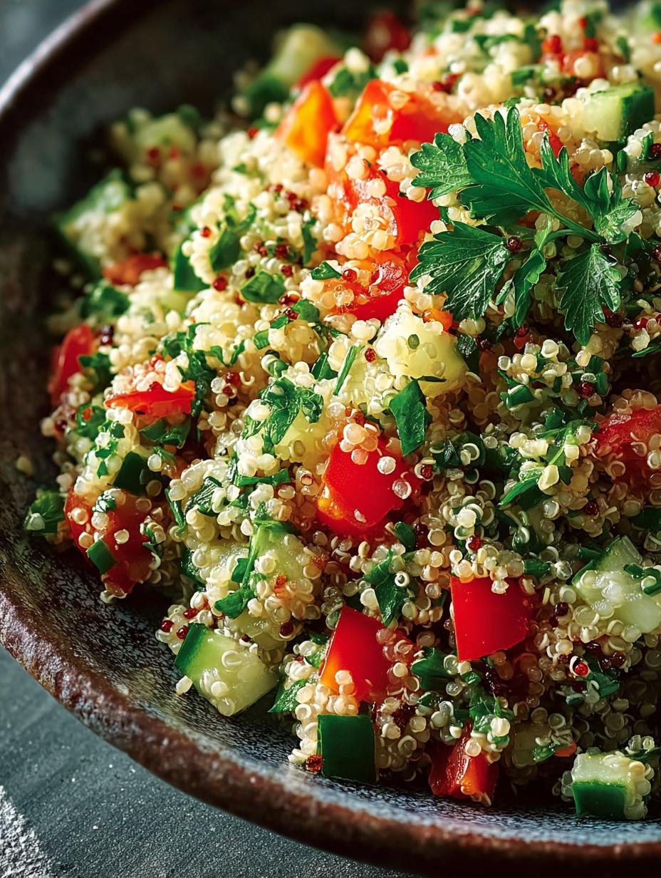 Quinoa Tabbouleh: 5 Reasons You'll Love This Zesty Salad - Quinoa Tabbouleh - main visual representation