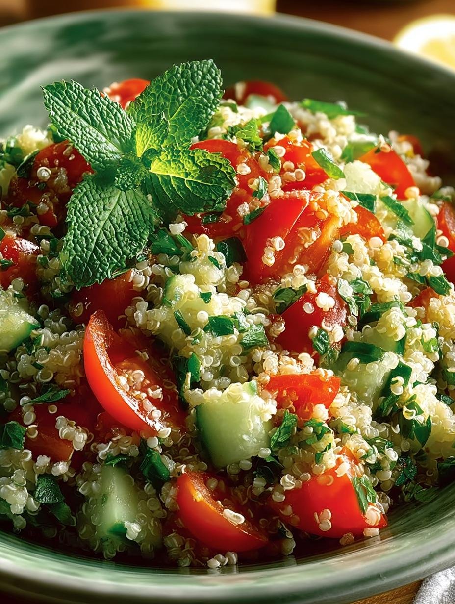 Quinoa Tabbouleh: 5 Reasons You'll Love This Zesty Salad - Quinoa Tabbouleh - additional detail