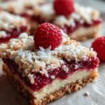 Raspberry Coconut Bars
