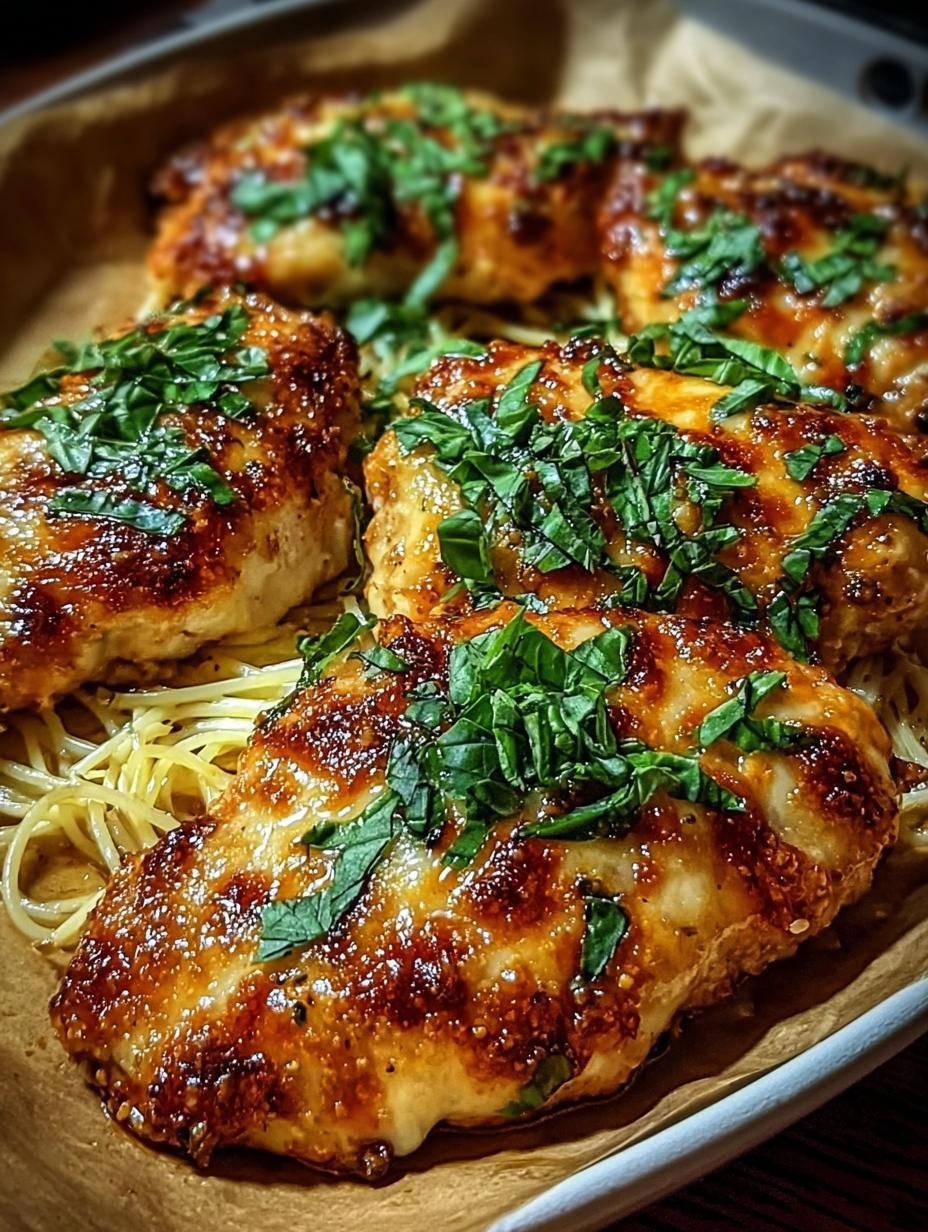 Savory Baked Italian Angel Chicken - additional detail