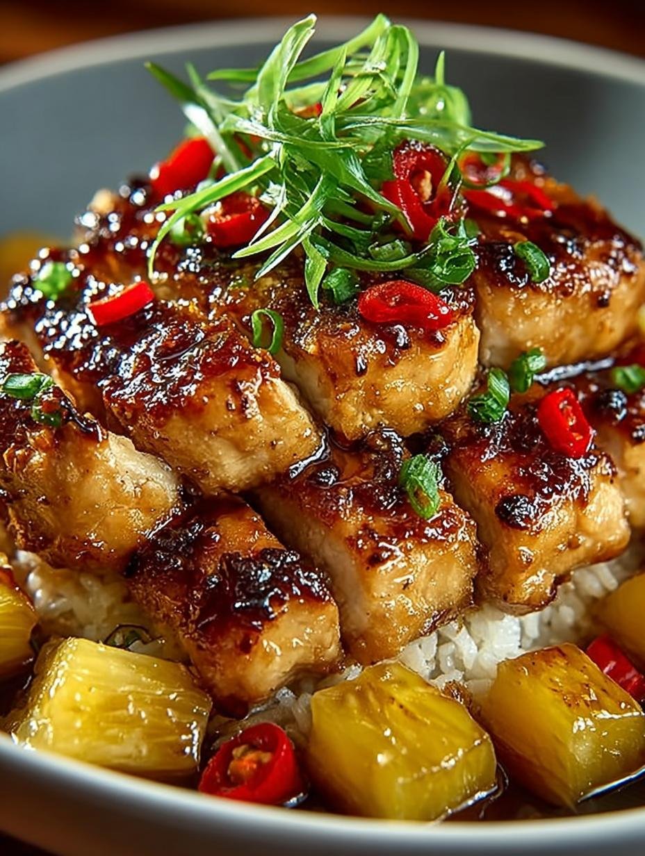 Sweet Savory Pineapple Chicken: 7 Irresistible Flavors - Sweet Savory Pineapple Chicken - additional detail
