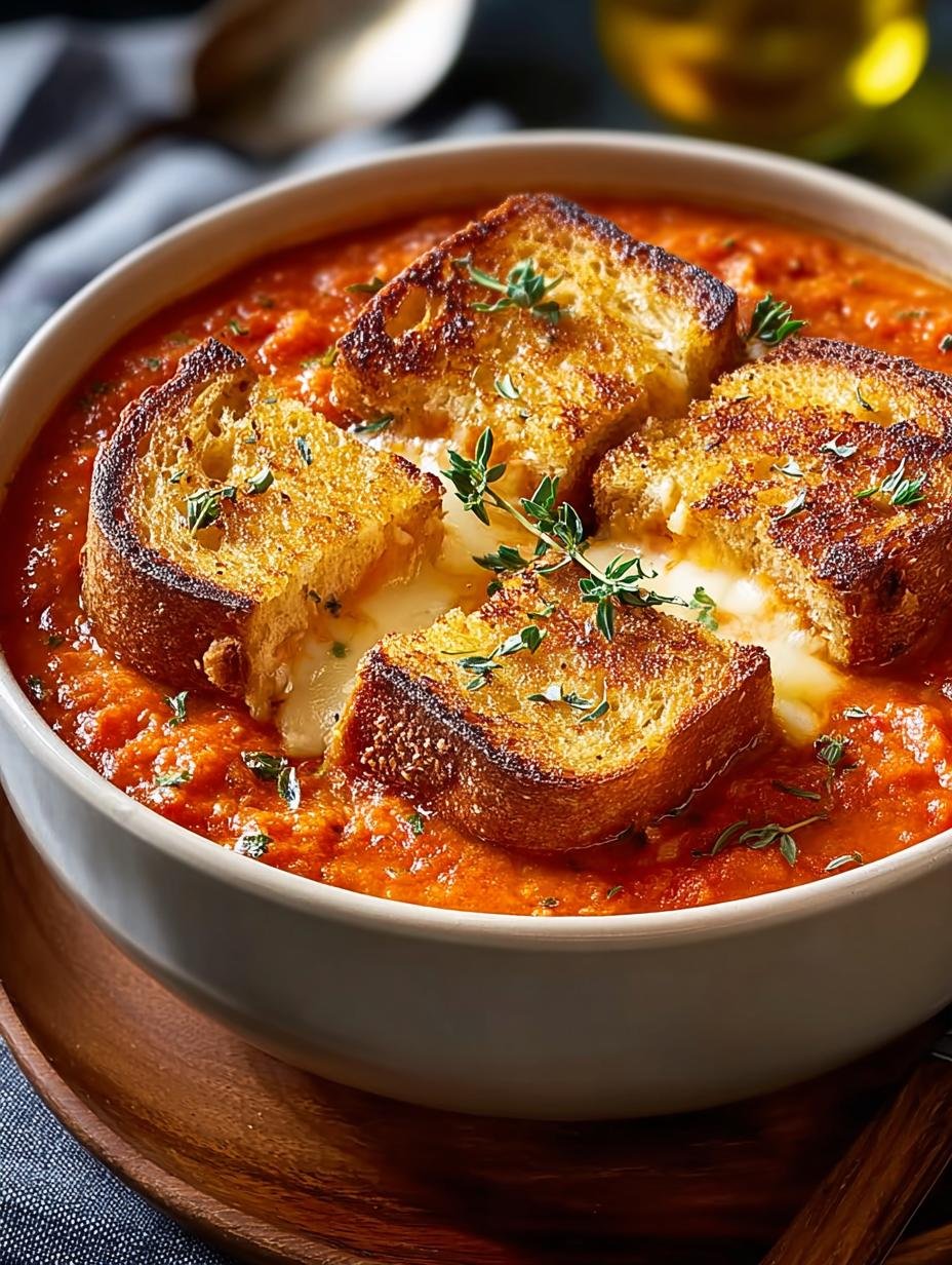 Tomato Soup Grilled Cheese Casserole: 8 Comforting Servings - Tomato Soup Grilled Cheese - main visual representation