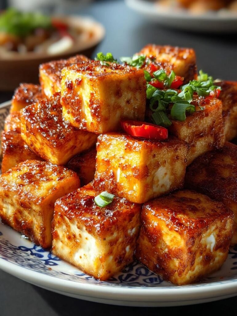 Air Fryer Crispy Tofu