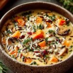 Autumn Wild Rice Soup