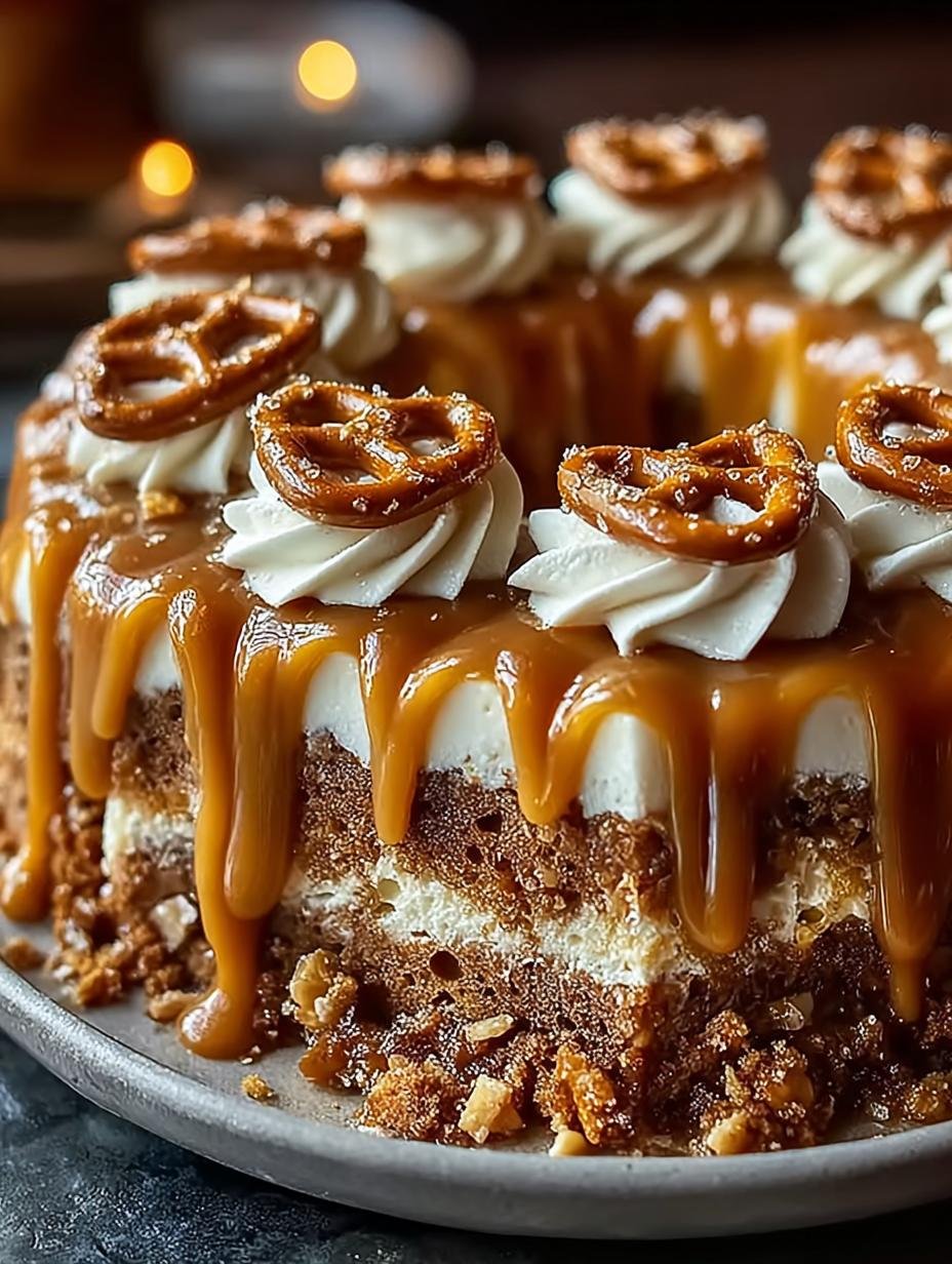Bake Salted Caramel Pretzel