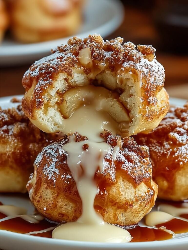 Caramel Apple Pie Bombs