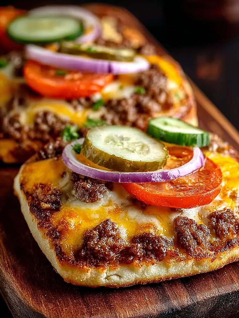 Cheeseburger Flatbreads: 5 Delicious Ways to Enjoy Them - Cheeseburger Flatbreads - main visual representation