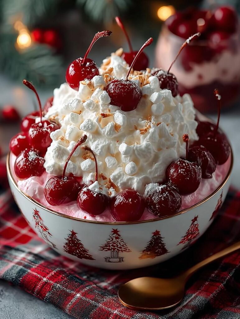 Christmas Cherry Fluff Holiday