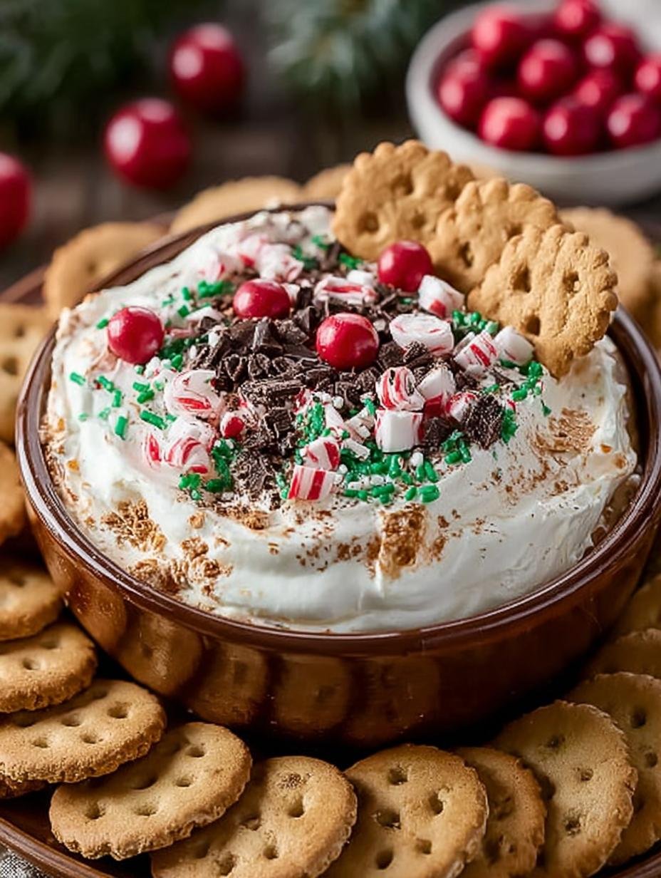 Christmas Cookie Dough Dip