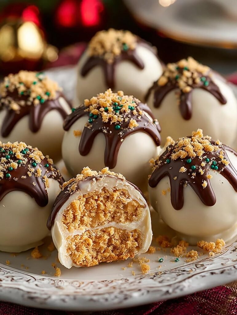 Christmas Golden Oreo Truffles