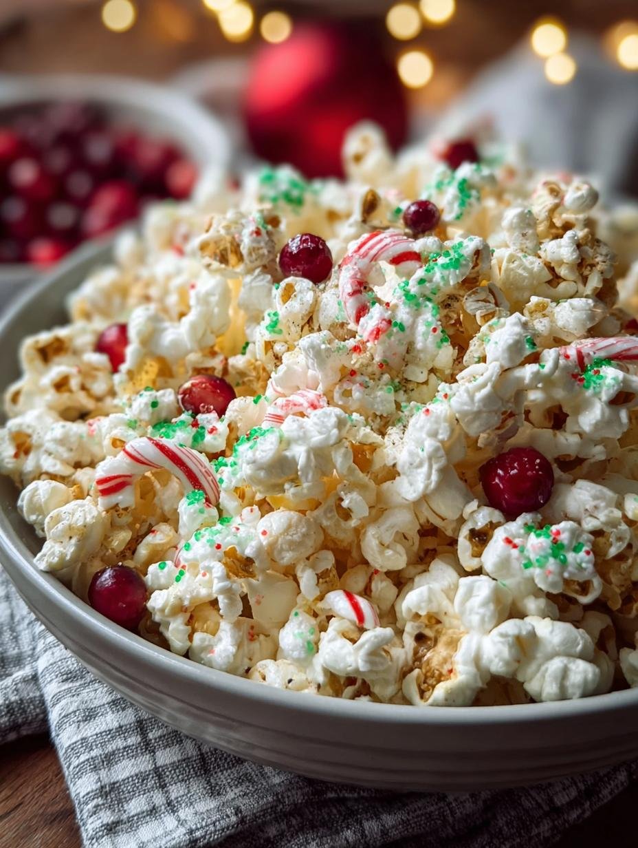 Christmas Popcorn Festive Snack