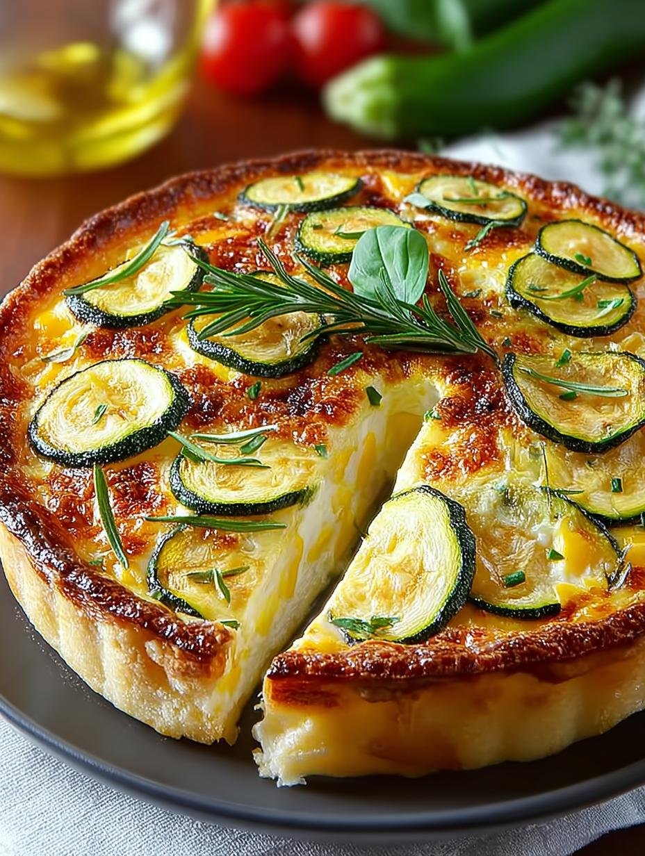 Flavor-Packed Corn Zucchini Goat Cheese Quiche Recipe - Corn Zucchini Goat Cheese - main visual representation