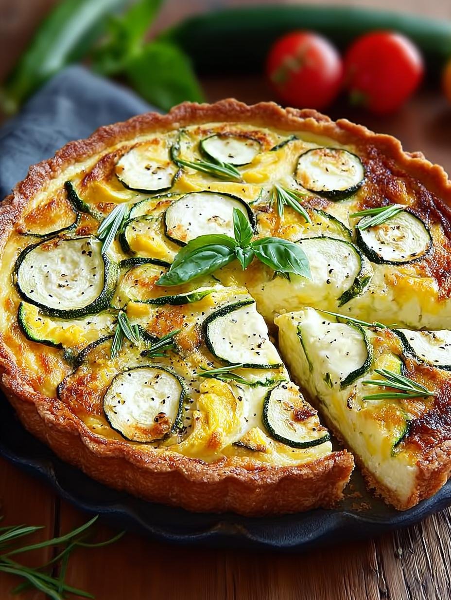 Flavor-Packed Corn Zucchini Goat Cheese Quiche Recipe - Corn Zucchini Goat Cheese - additional detail