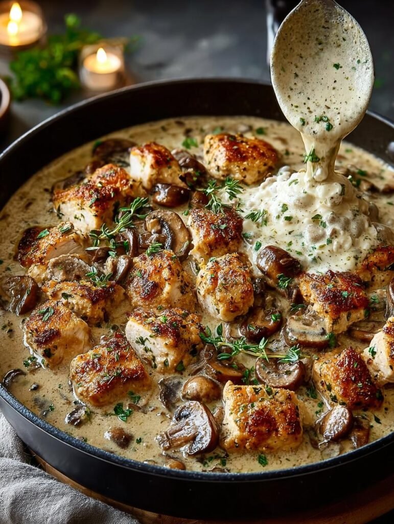 Creamy Chicken Mushroom