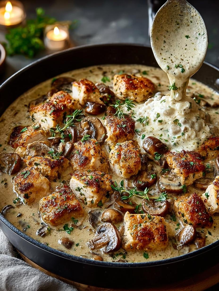 Creamy Chicken Mushroom