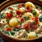Creamy Crockpot Chicken Gnocchi