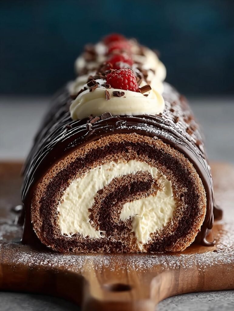 Fail Chocolate Swiss Roll