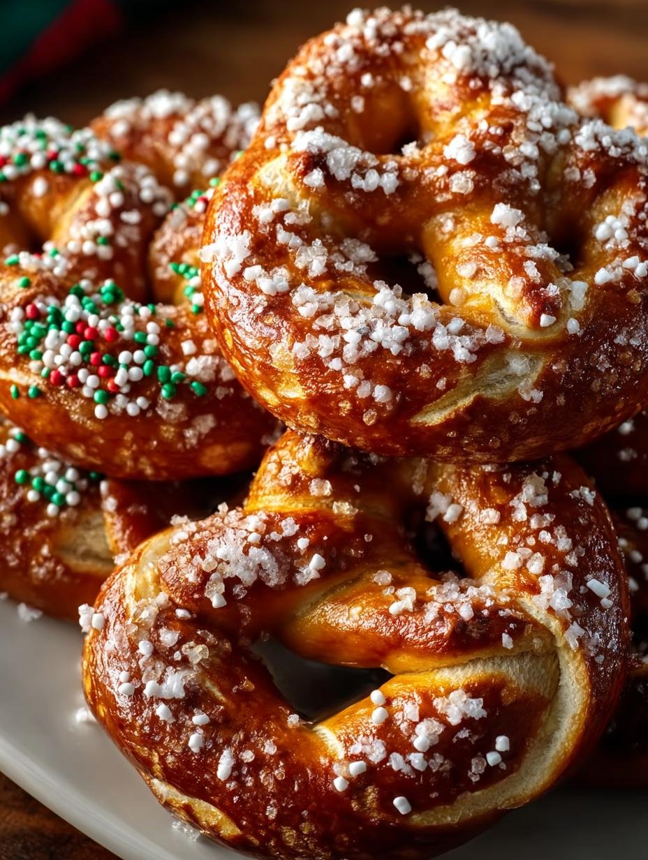 Festive Pretzel Christmas Cookies: 24 Sweet and Salty Delights - Festive Pretzel Christmas Cookies - additional detail