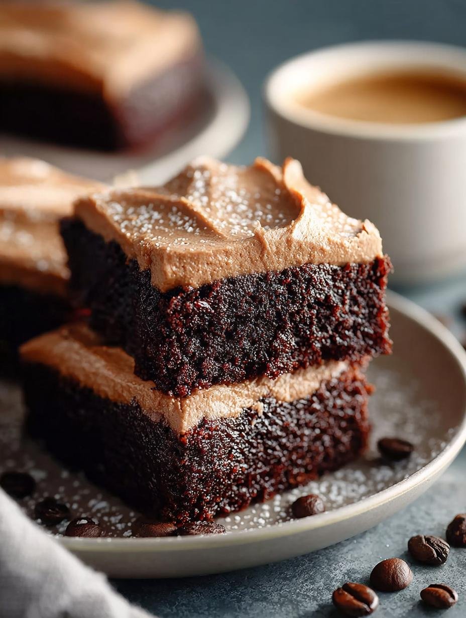 Frosted Coffee Brownies Your Ultimate Decadent Treat - Frosted Coffee Brownies Your - main visual representation