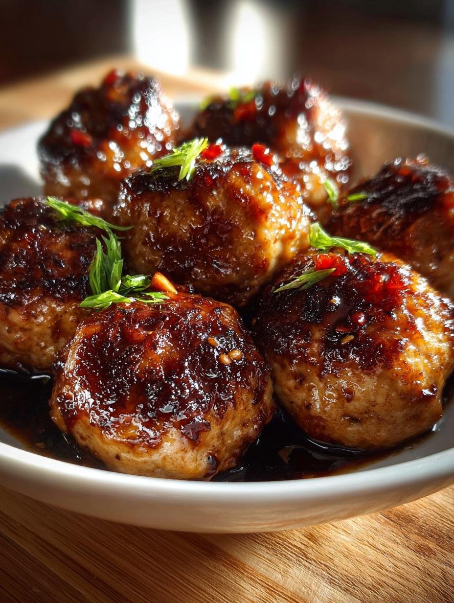 Ingredient Teriyaki Meatballs: 5 Simple and Delicious Steps - Ingredient Teriyaki Meatballs - additional detail