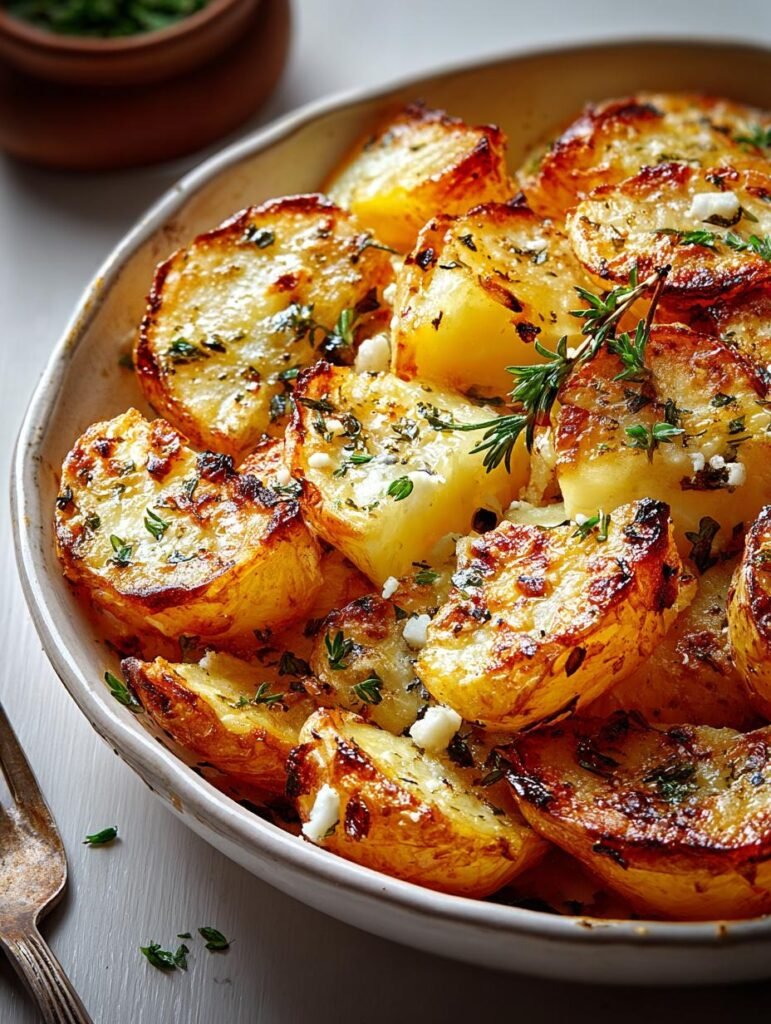 Irresistible Greek Potatoes with