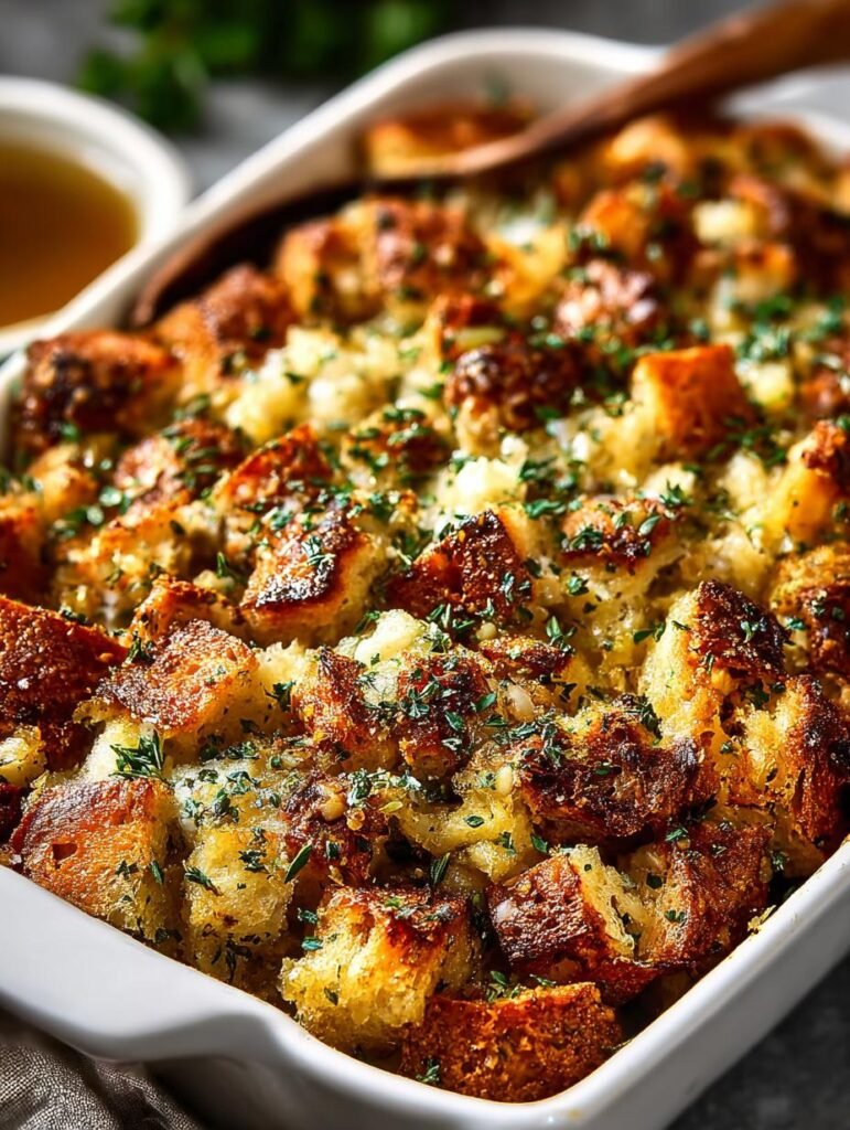 Irresistible Thanksgiving Stuffing For