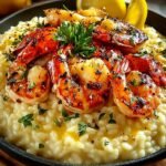 Lemon Butter Lobster Risotto